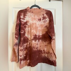 We The Free Tie-Dye Long Sleeve Top